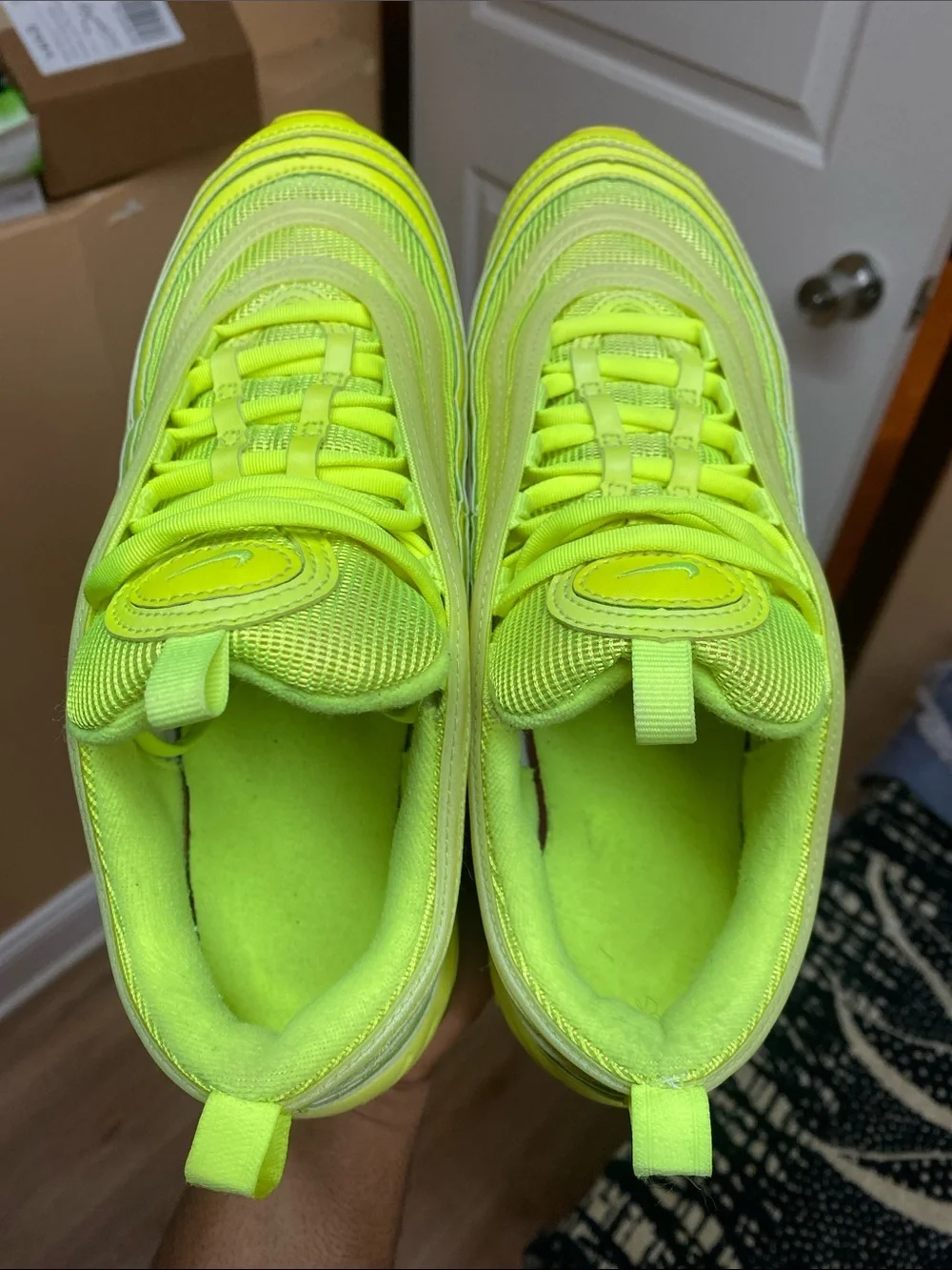 Nike Air Max 97 “Volt” Women’s Running Sneakers Size 7.5